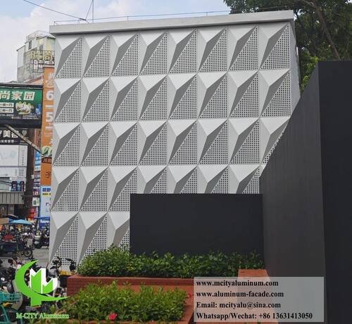 Ultime soluzioni aziendali su Innovativo sistema di rivestimento di facciate architettoniche in alluminio 3D