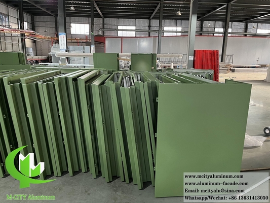 Dischi metallici di pannelli di alluminio solido per la decorazione di facciate di rivestimento murale
