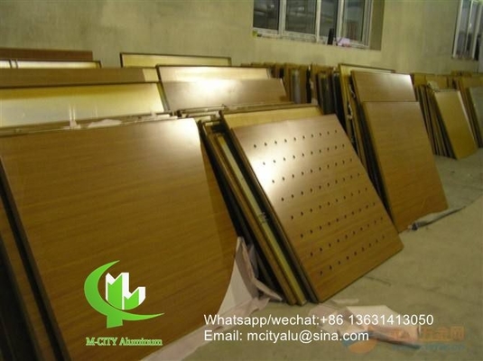 pannello di rivestimento in alluminio perforato da 2 mm con finitura pvdf per facciata a parete tenda a pannello solido singolo