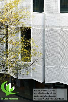 Sistemi per facciate in alluminio PVDF per appaltatori - Pannelli personalizzati