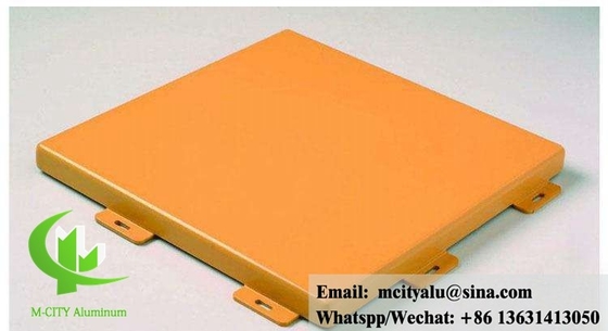 pannelli di alluminio massiccio rivestiti in polvere per rivestimenti murali di edifici