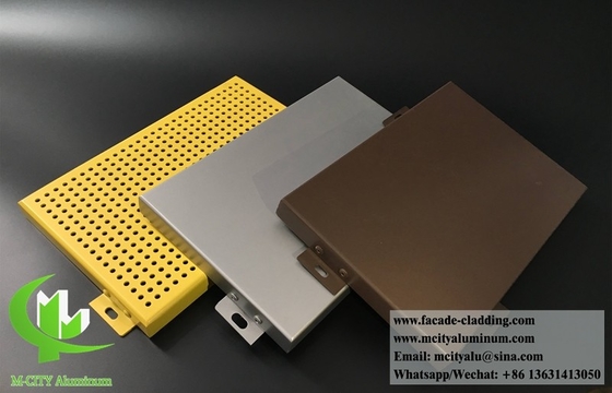 pannelli decorativi in alluminio per facciate, rivestimenti per pareti, decorazioni per facciate esterne