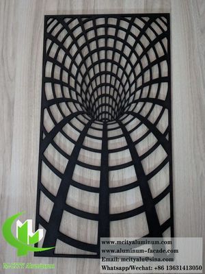 Prezzo buono pannello di rivestimento in lamiera di alluminio tagliata al laser per il soffitto sistema di facciata di rivestimento a parete in linea