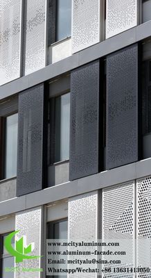 Prezzo buono Pannello di rivestimento in alluminio con rivestimento PVDF 1200x2400mm con design perforato per la decorazione di pareti esterne in linea