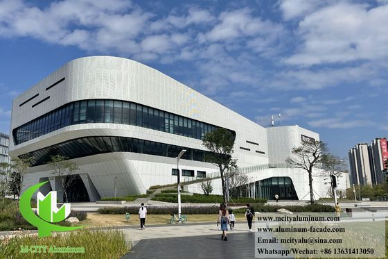 Prezzo buono Pannello di alluminio solido architettonico rivestito in polvere 1200x2400 mm per rivestimenti murali di design perforati in linea