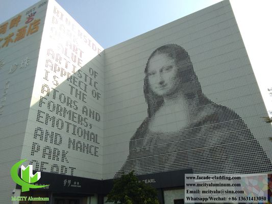 Prezzo buono Pannello di rivestimento per facciate in alluminio verniciato a polvere da 3 mm con colori RAL personalizzati per facciate continue in linea