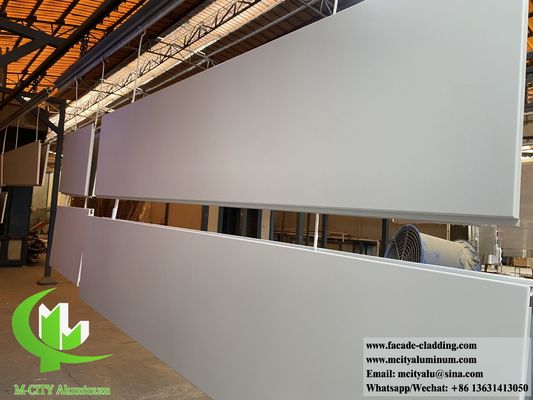 Prezzo buono Pannello di rivestimento in alluminio perforato verniciato a polvere, spessore 3 mm, per facciate in metallo architettonico in linea