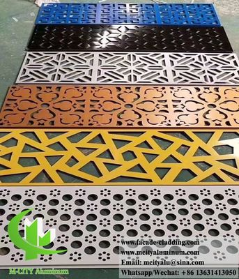 Prezzo buono Dischi metallici decorativi a taglio laser Foglio di alluminio Materiali di costruzione architettonici in metallo in linea