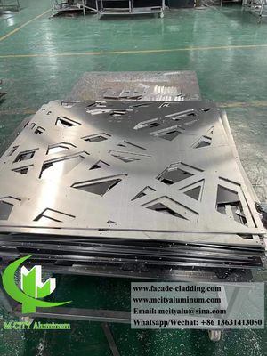 Prezzo buono Dischi di alluminio per la privacy decorativa Lastra di metallo spessore 4 mm resistente all'acqua in linea