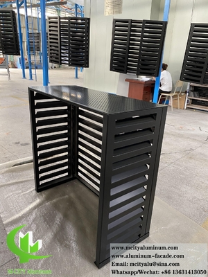 Copertura in alluminio perforato per la pompa di calore a schermo alternativo