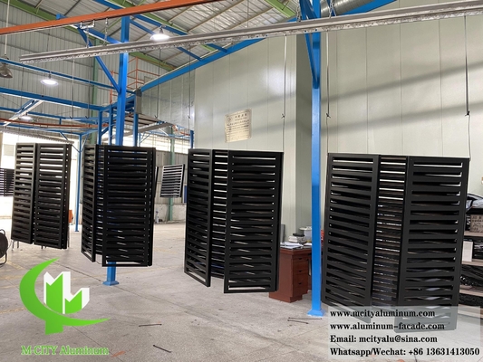 Copertura in alluminio perforato per la pompa di calore a schermo alternativo
