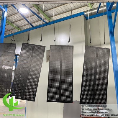 Copertura in alluminio perforato per la pompa di calore a schermo alternativo