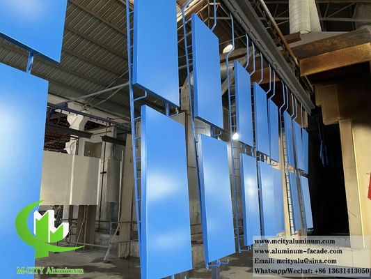 Architettura Metallico Parete Rivestimento PVDF Rivestimento 20 anni Garanzia per la decorazione delle facciate