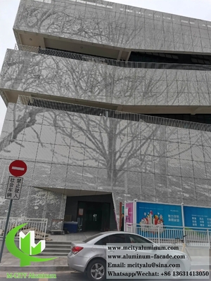 Rivestimento metallico lamiera perforata di alluminio facciata soffitto parete rivestimento decorazione