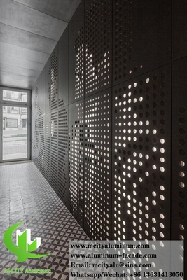 Fogli di alluminio con rivestimento metallico in PVDF per la decorazione delle pareti esterne