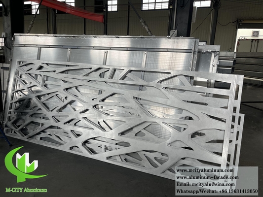 Schermo di alluminio per la decorazione della stanza spessore 4 mm
