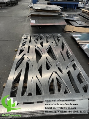 Schermo di alluminio per la decorazione della stanza spessore 4 mm