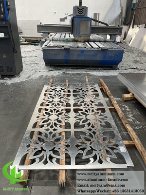 Dischi metallici di pannelli di alluminio solido per la decorazione di facciate di rivestimento murale