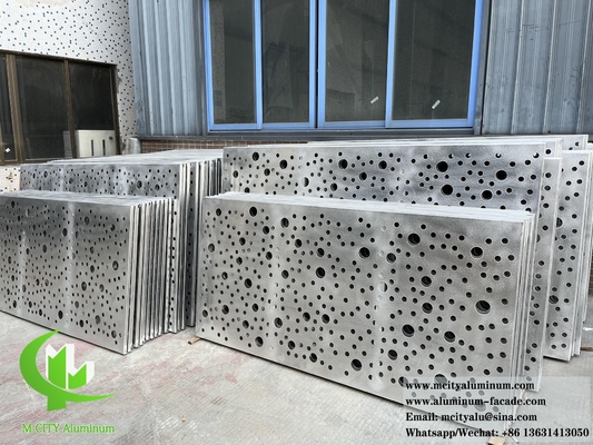 Fogli di alluminio per perforazione di schermo metallico
