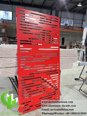 Pannello di facciata perforato in alluminio con spessore di 1,5-20 mm, colori variabili per gli acquisti B2B