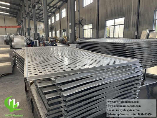 Perforazione di schermo metallico lamiera di alluminio PVDF rivestimento anti ruggine