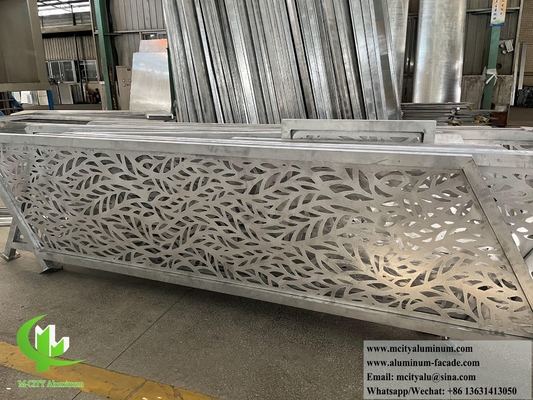 Legno di alluminio con spessore di 5 mm per la decorazione esterna