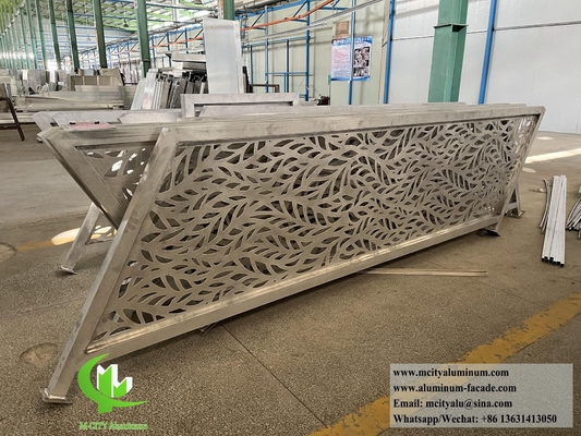 Legno di alluminio con spessore di 5 mm per la decorazione esterna
