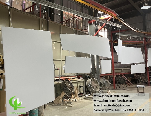 Rivestimento di pareti in metallo massello Lastra di alluminio per decorazione del sistema di facciata Rivestimento esterno