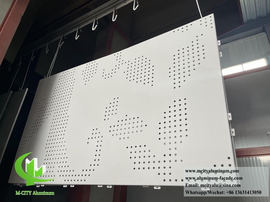 Rivestimento di pareti in metallo massello Lastra di alluminio per decorazione del sistema di facciata Rivestimento esterno