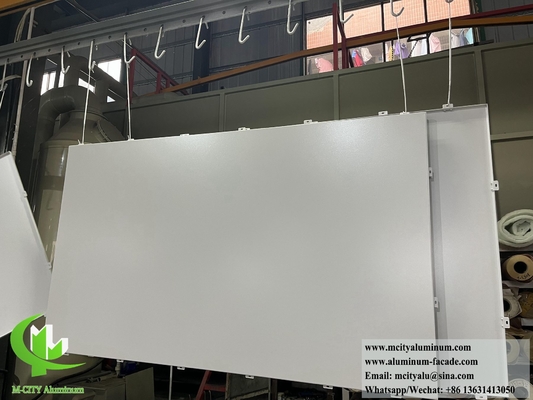 pannelli di alluminio 3 mm per il rivestimento duraturo del sistema di facciata