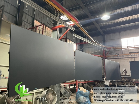 Rivestimento di pareti in metallo massello Lastra di alluminio per decorazione del sistema di facciata Rivestimento esterno