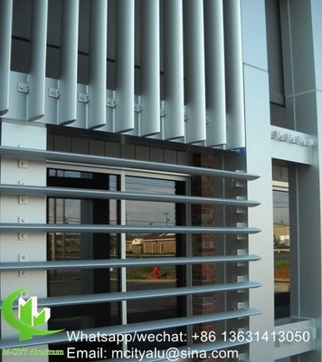 Serratura verticale Architettura Serratura a profilo aereo in alluminio a forma ovale per parete tenda di facciata
