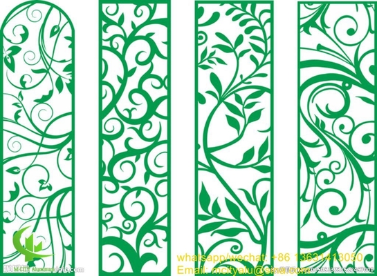 pannello murario decorativo in alluminio per schermo con foglio di metallo da 2 mm con vernice pvdf