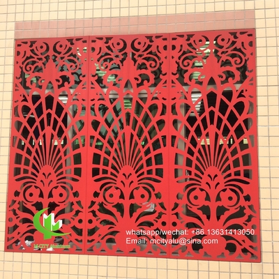 pannello perforato di alluminio pannello rivestimento spessore 2,5 mm per la decorazione delle finestre