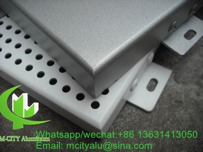 pannello di alluminio realizzato su misura pannello rivestimento con pvdf rifinitura per parete tenda facciata