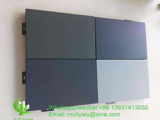 pannello massello in alluminio di colore legno 3 mm con disegno in bambù per pannello di rivestimento per pareti a tenda di facciata