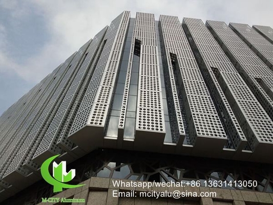 pannello di rivestimento in alluminio a 2.5 mm con finitura pvdf per facciata, muro a tenda, pannello massiccio singolo
