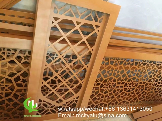 pannello di rivestimento in alluminio a disegno cavo di 3 mm con finitura pvdf per facciata, muro a tenda, pannello massiccio singolo