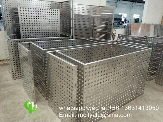 lamiera di alluminio finitura lamiera di metallo rivestimento di facciata lamiera di piegatura spessore 2,5 mm per la decorazione di facciate a parete tenda
