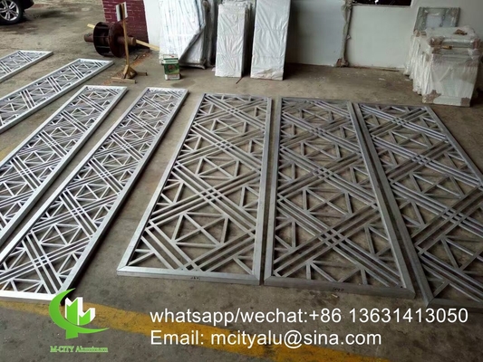 foglio di alluminio di alluminio metallo rivestimento di facciata metallo foglio di piegatura per facciata di parete tenda privacy schermo decorazione