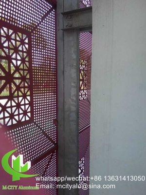 foglio di incisione in alluminio, foglio di pannello di incisione per la decorazione delle pareti a tenda