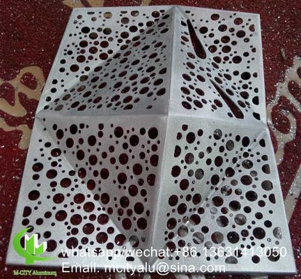 pannello cavo in alluminio con telaio per la decorazione delle finestre di qualsiasi dimensione può essere fatto