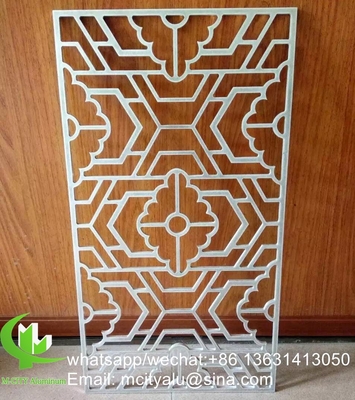 pannello cavo in alluminio con telaio per la decorazione delle finestre di qualsiasi dimensione può essere fatto