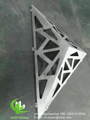 Fabbricazione su misura di pannelli di rivestimento in alluminio metallico