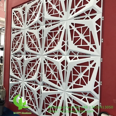 Prodotto su misura Pannello di perforatura in alluminio per parete tenda di facciata con spessore di 2,5 mm
