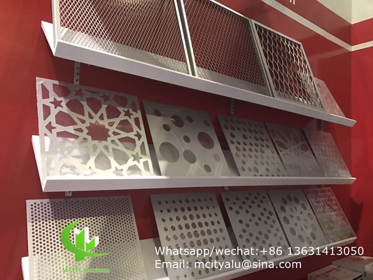 Copertura della luce a LED Fogli di schermo a taglio laser in alluminio per copertura della luce a LED su misura