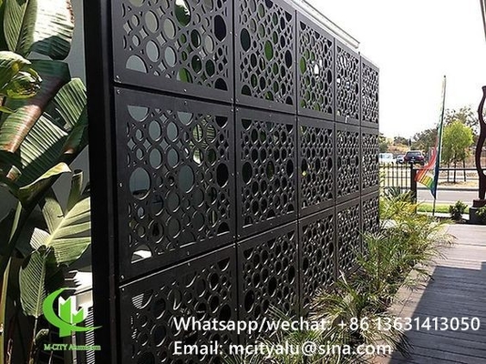 pannello di taglio laser per il taglio di alluminio di fiori schermo cavo con vari modelli di progettazione per la finestra di facciata balcone