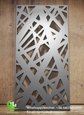 3003 Pannello di rivestimento in alluminio metallico per pareti a tenda di facciata con pannello in alluminio di spessore 3 mm