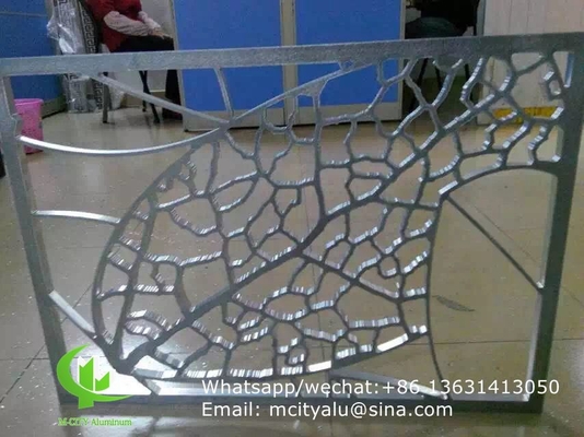 Griglia di alluminio con telaio per la decorazione delle finestre di qualsiasi dimensione può essere fatto
