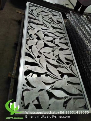 pannello di rivestimento in alluminio a disegno cavo di 3 mm con finitura pvdf per facciata, muro a tenda, pannello massiccio singolo